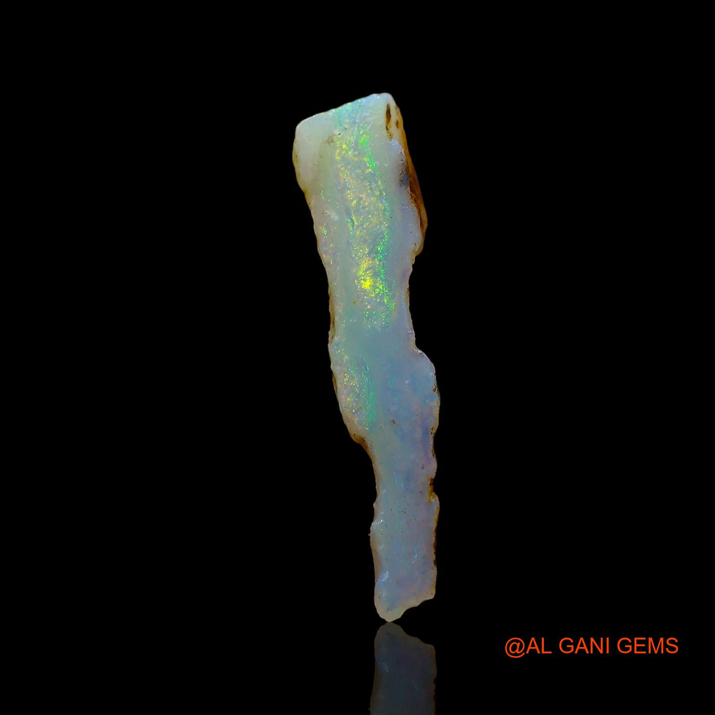 3.00 Cts Natural Australian Fire Opal Loose Gemstone Fancy Rough 24x5x6 mm RD-37