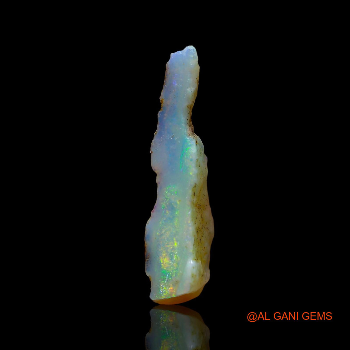 3.00 Cts Natural Australian Fire Opal Loose Gemstone Fancy Rough 24x5x6 mm RD-37