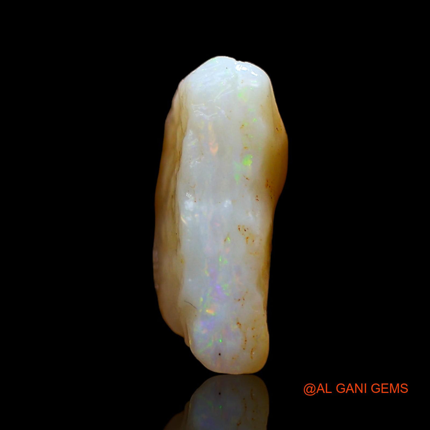 3.00 Cts Unheated Australian Fire Opal Loose Gemstone Fancy Rough Natural 14x12x5 mm RD-381
