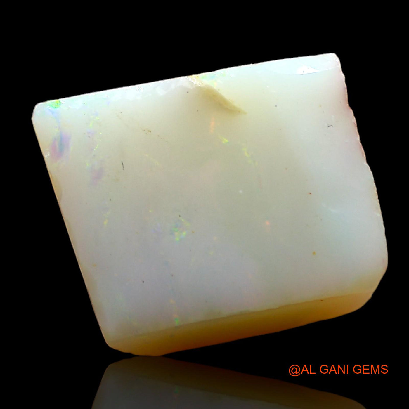 3.00 Cts Natural Australian Fire Opal Loose Gemstone Fancy Rough 11x9x4 mm RD-382