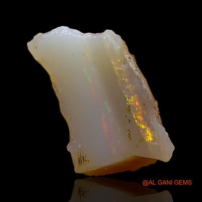 3.00 Cts Natural Australian Fire Opal Loose Gemstone Fancy Rough 12x8x5 mm RD-384