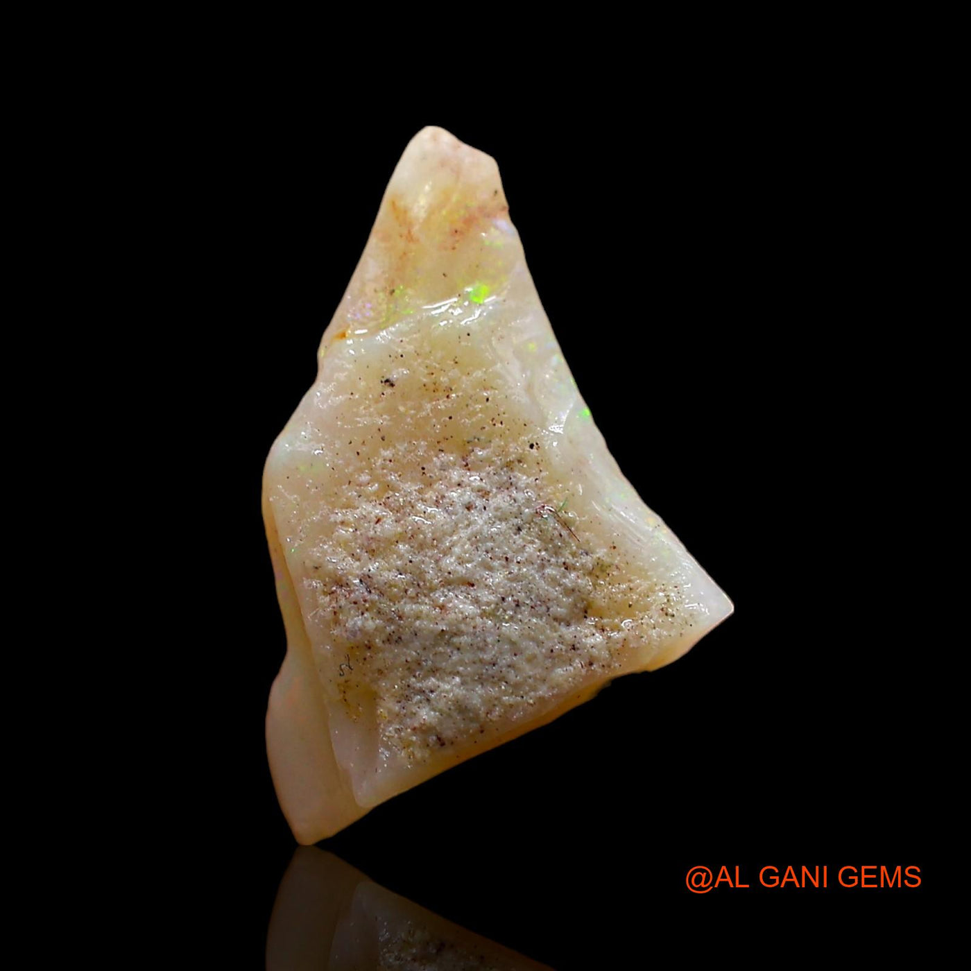 3.00 Cts Natural Australian Fire Opal Loose Gemstone Fancy Rough 12x8x5 mm RD-384