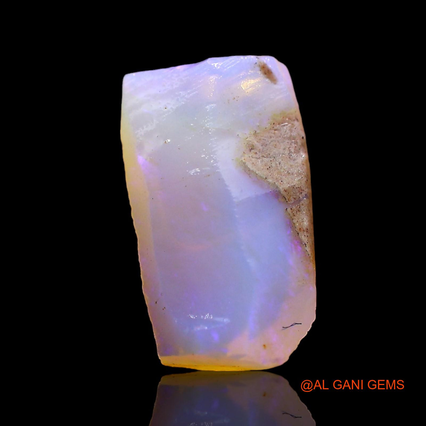 3.00 Cts Natural Australian Fire Opal Loose Gemstone Fancy Rough 13x7x6 mm RD-385