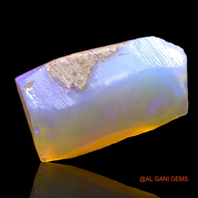 3.00 Cts Natural Australian Fire Opal Loose Gemstone Fancy Rough 13x7x6 mm RD-385