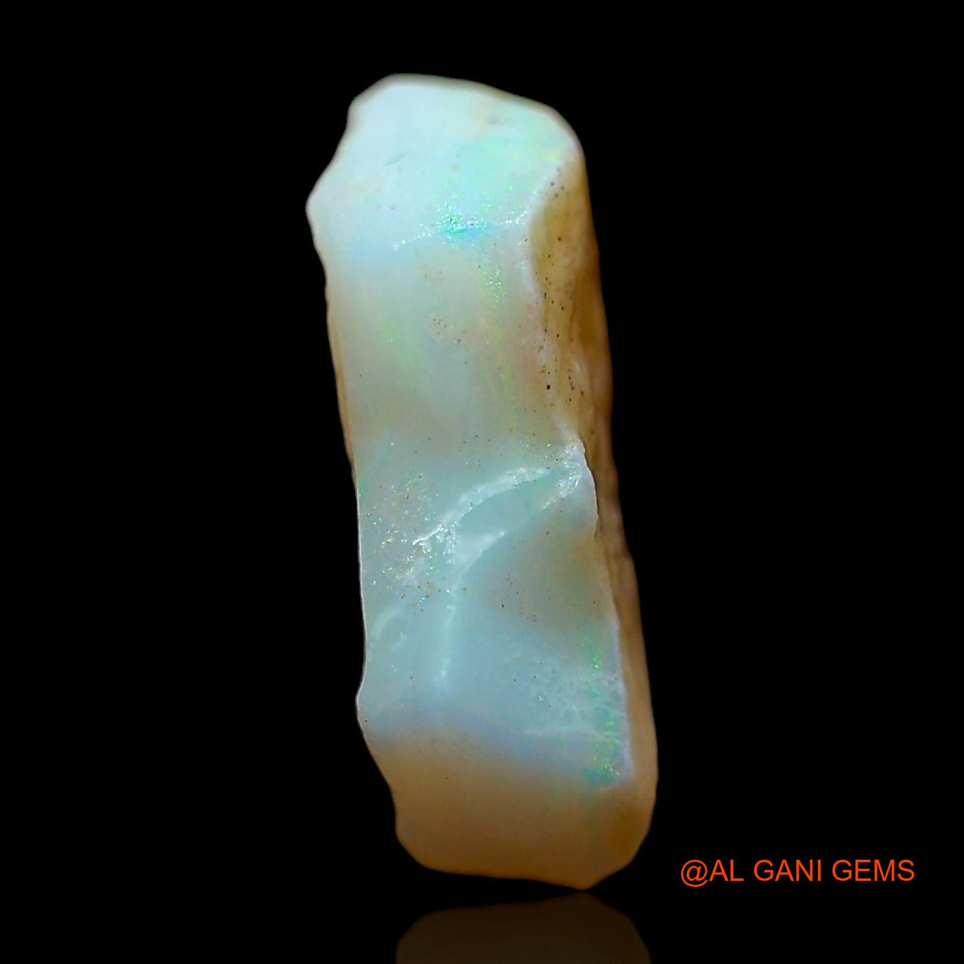 Natural Untreated Fire Opal Loose Gemstone Fancy Rough From Australia 3.00 Cts 12x10x4 mm RD-387