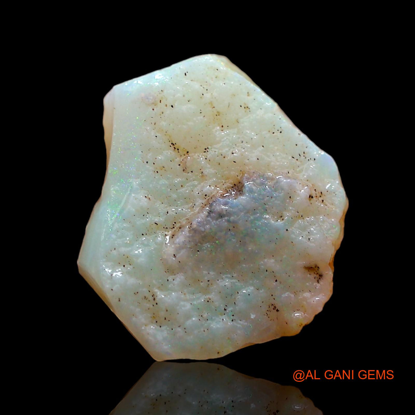 Natural Untreated Fire Opal Loose Gemstone Fancy Rough From Australia 3.00 Cts 12x10x4 mm RD-387