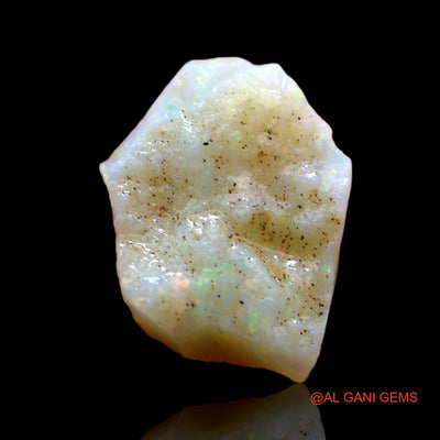 Natural Untreated Fire Opal Loose Gemstone Fancy Rough From Australia 2.00 Cts 12x10x3 mm RD-388