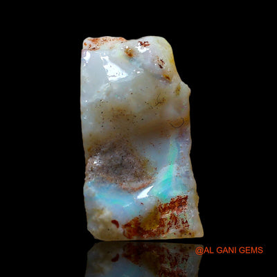 Natural Fire Opal Gemstone 4.00 Cts Loose Fancy Rough From Australia 16x9x4 mm RD-38