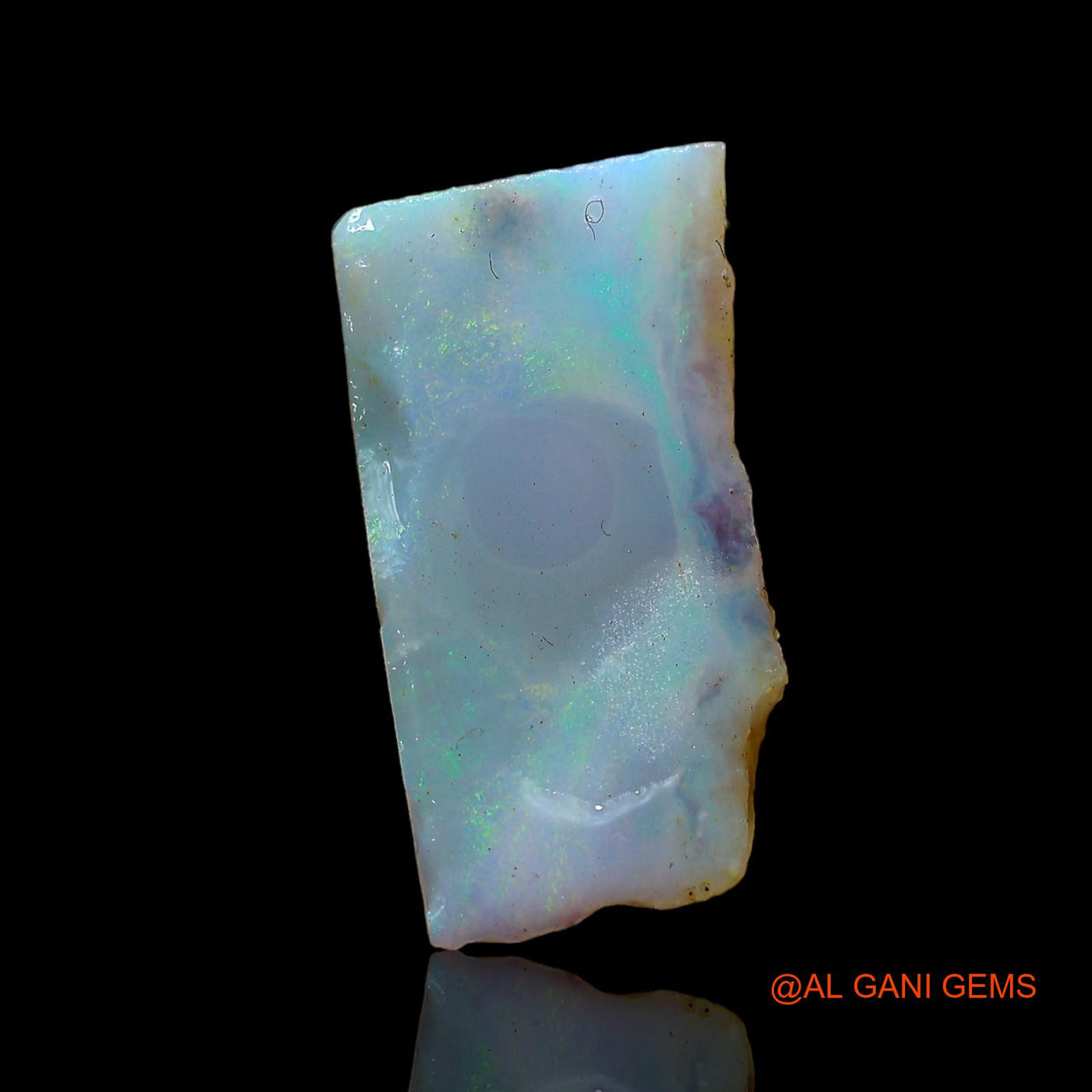 Natural Fire Opal Gemstone 4.00 Cts Loose Fancy Rough From Australia 16x9x4 mm RD-38