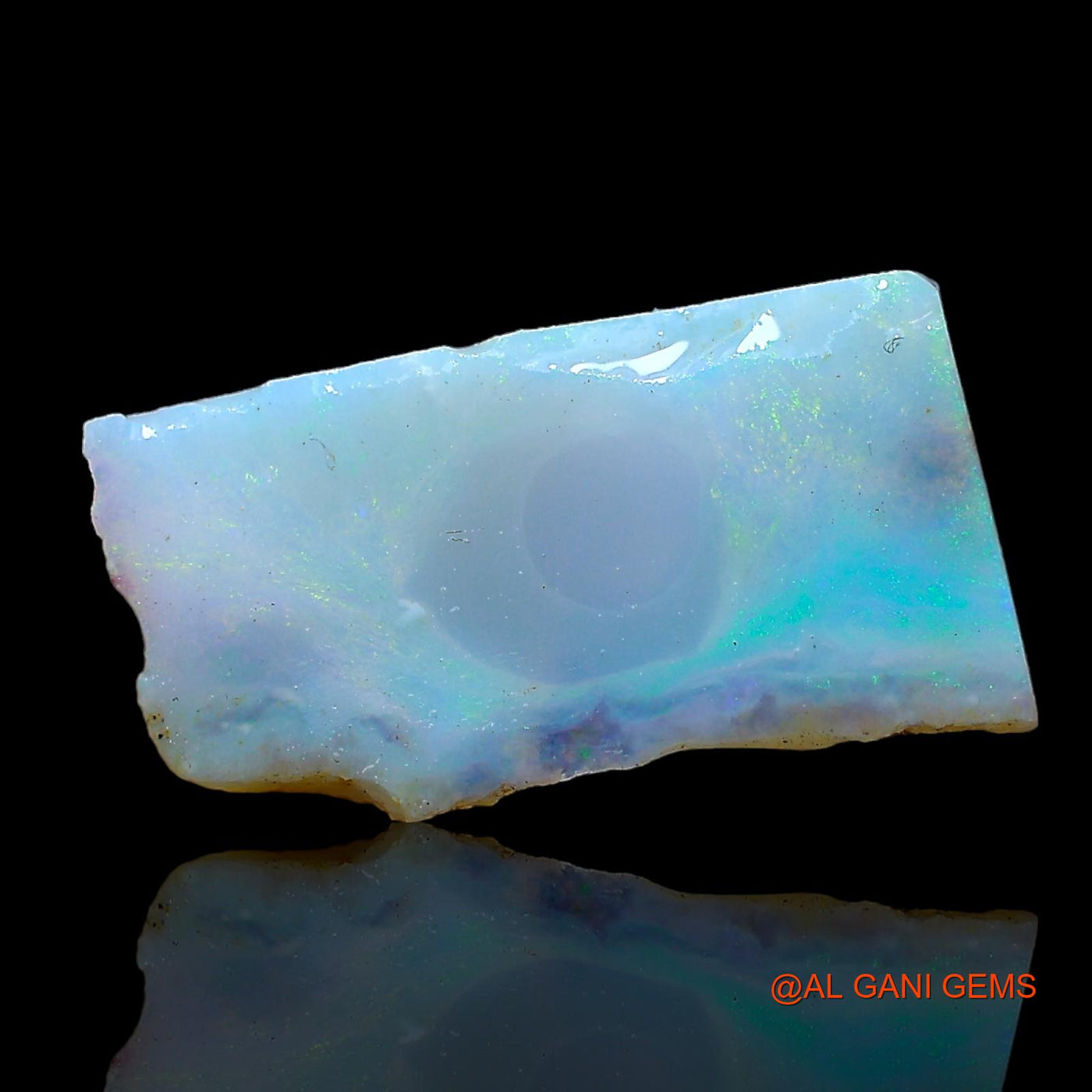 Natural Fire Opal Gemstone 4.00 Cts Loose Fancy Rough From Australia 16x9x4 mm RD-38