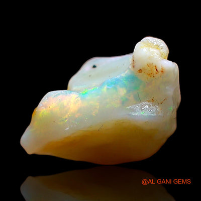 2.00 Cts Unheated Australian Fire Opal Loose Gemstone Fancy Rough Natural 12x10x6 mm RD-391