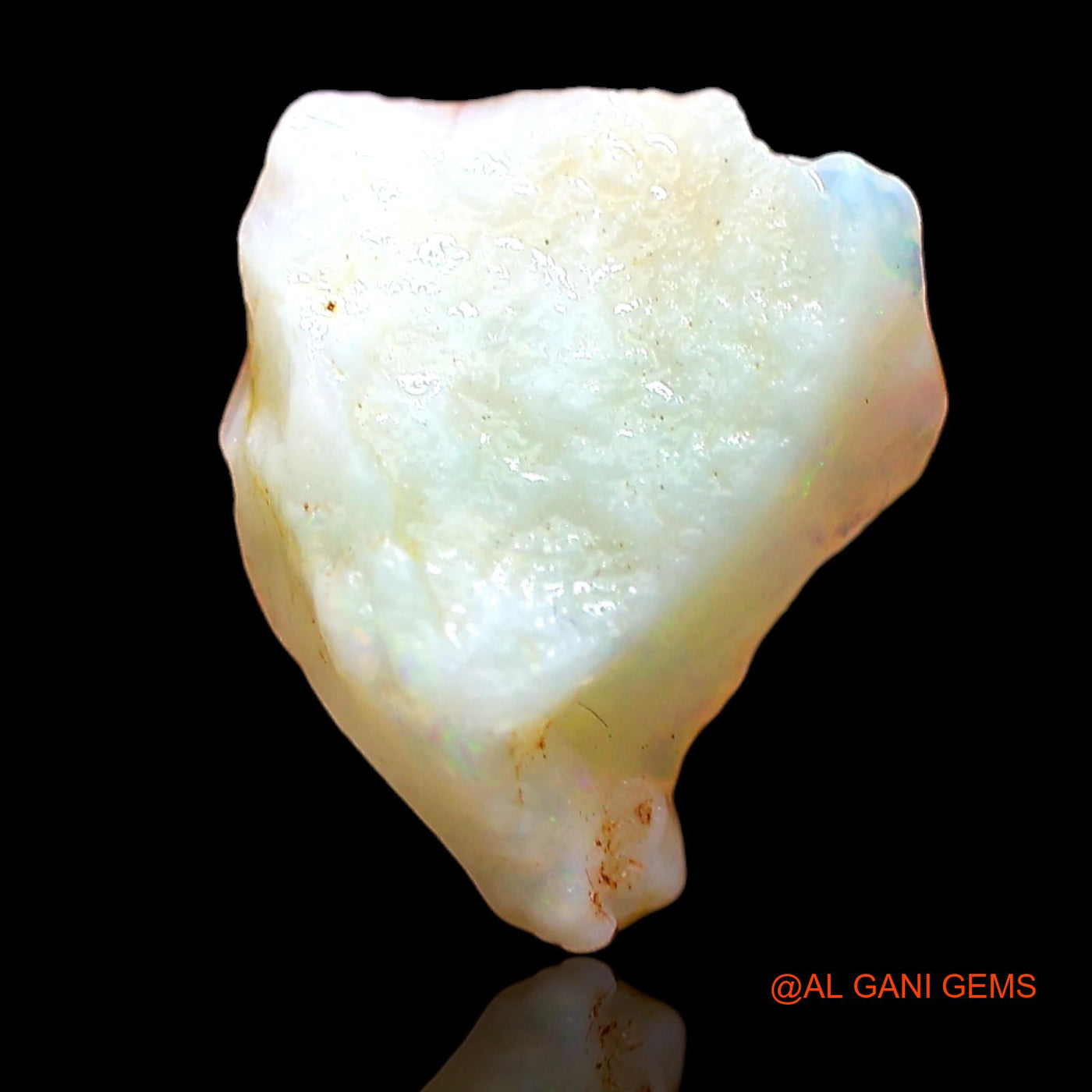 2.00 Cts Unheated Australian Fire Opal Loose Gemstone Fancy Rough Natural 12x10x6 mm RD-391