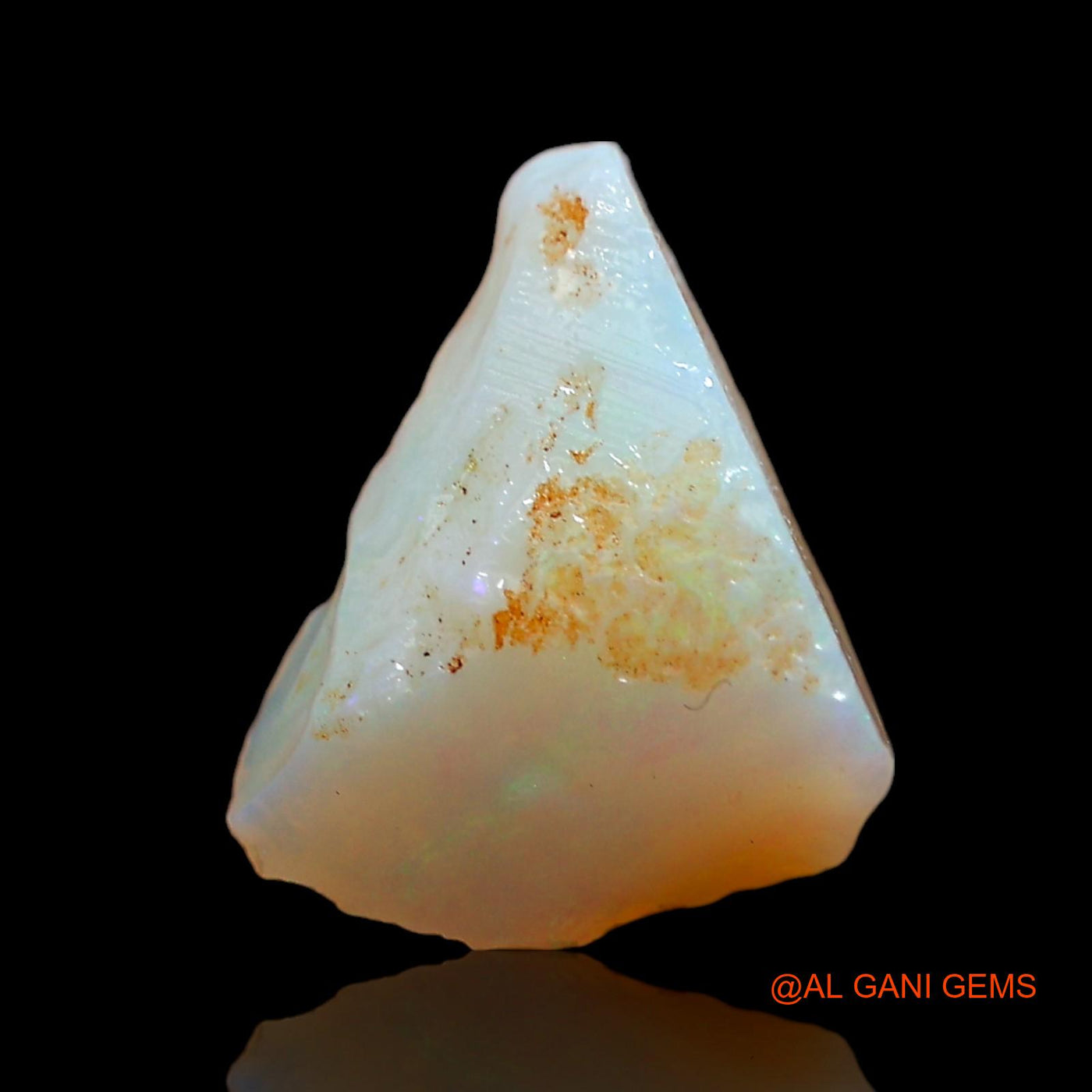 2.00 Cts Natural Australian Fire Opal Fancy Rough Loose Gemstone For Jewelry 12x9x4 mm RD-392