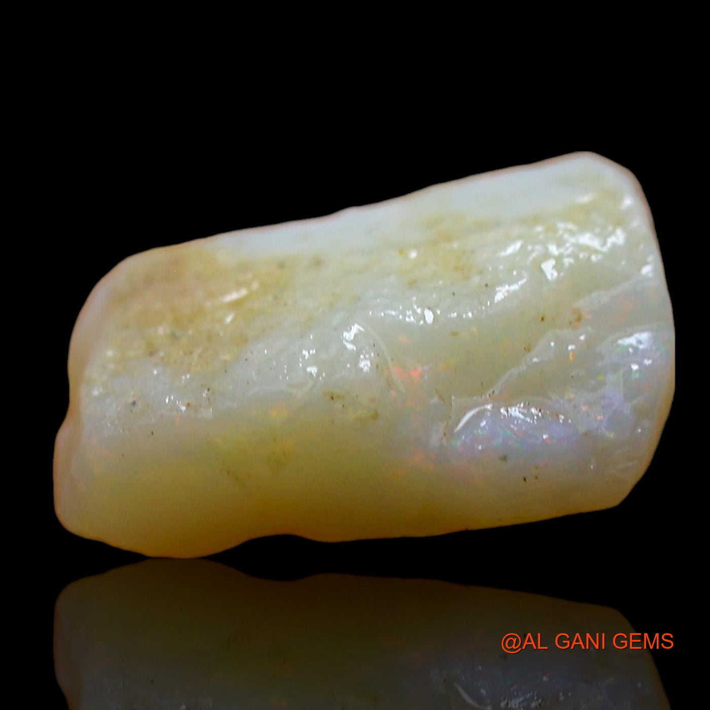 2.00 Cts Unheated Australian Fire Opal Loose Gemstone Fancy Rough Natural 11x6x4 mm RD-395