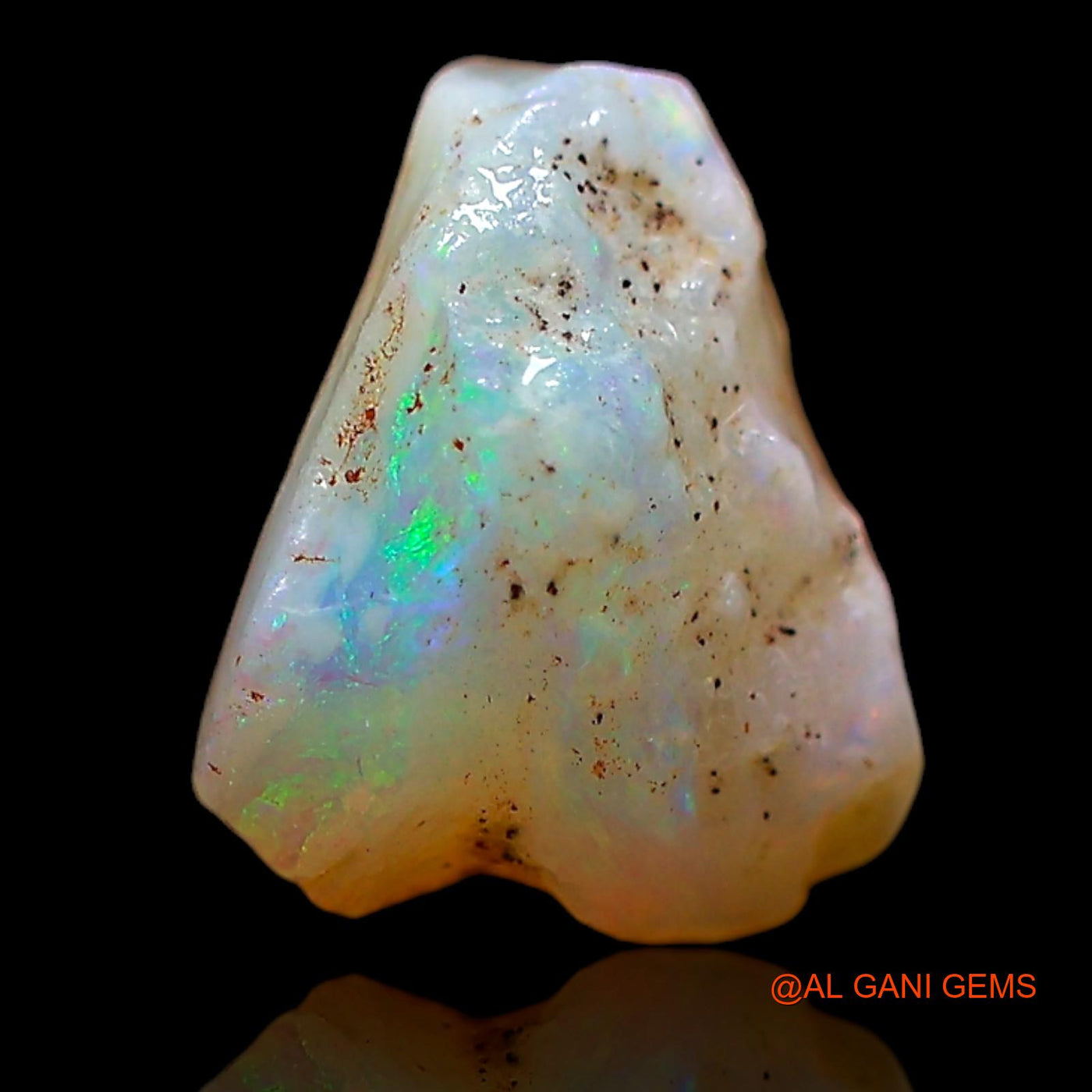 2.00 Cts Natural Australian Fire Opal Loose Gemstone Fancy Rough 10x9x7 mm RD-396