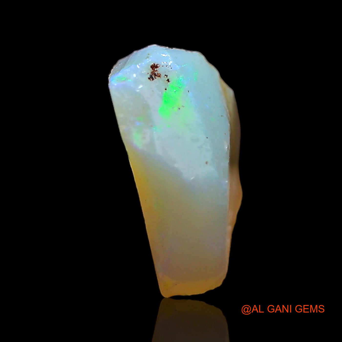 2.00 Cts Natural Australian Fire Opal Loose Gemstone Fancy Rough 10x9x4 mm RD-397