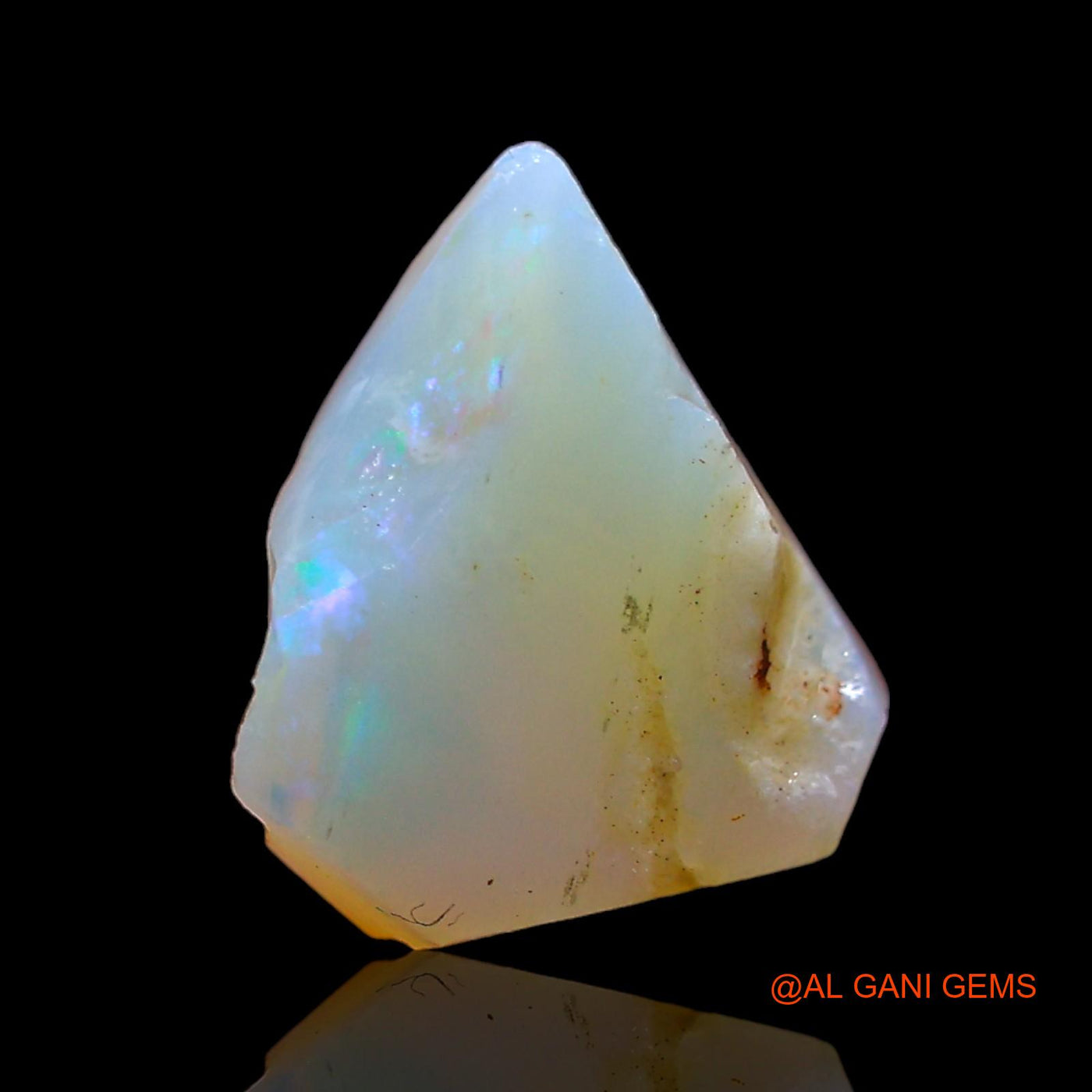 2.00 Cts Natural Australian Fire Opal Loose Gemstone Fancy Rough 10x9x4 mm RD-397