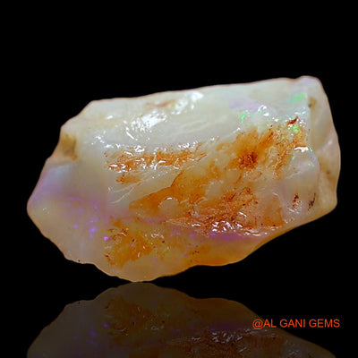 2.00 Cts Natural Australian Fire Opal Loose Gemstone Fancy Rough 10x7x4 mm RD-398
