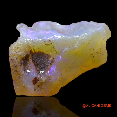 4.00 Cts Natural Australian Fire Opal Loose Gemstone Fancy Rough 16x12x4 mm RD-39