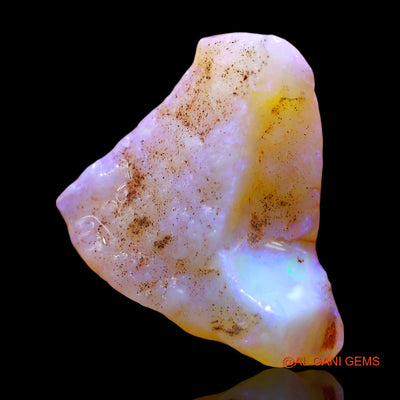 6.00 Cts Natural Australian Fire Opal Loose Gemstone Fancy Rough 17x16x6 mm RD-401