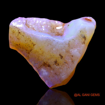 6.00 Cts Natural Australian Fire Opal Loose Gemstone Fancy Rough 17x16x6 mm RD-401