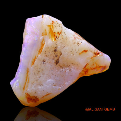 6.00 Cts Natural Australian Fire Opal Loose Gemstone Fancy Rough 17x16x6 mm RD-401
