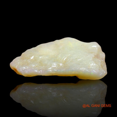 Natural Fire Opal Gemstone 4.00 Cts Loose Fancy Rough From Australia 20x13x3 mm RD-403
