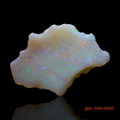 4.00 Cts Natural Australian Fire Opal Loose Gemstone Fancy Rough 22x15x3 mm RD-405