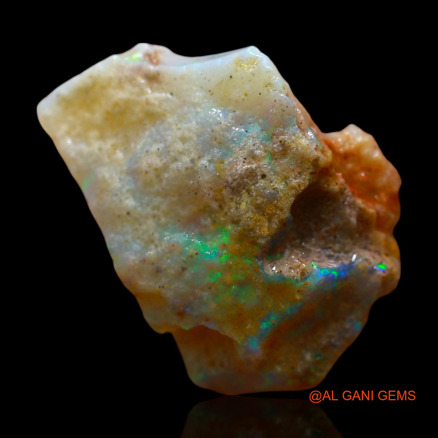 6.00 Cts Natural Australian Fire Opal Fancy Rough Loose Gemstone For Jewelry 19x14x5 mm RD-408