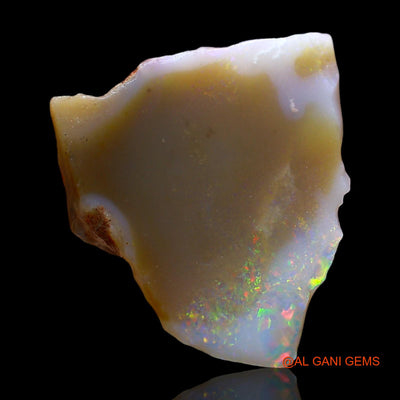Natural Fire Opal Gemstone 9.00 Cts Loose Fancy Rough From Australia 17x15x8 mm RD-409