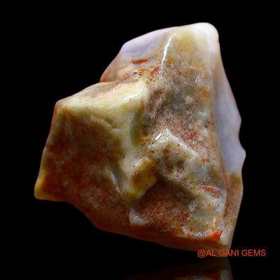 Natural Fire Opal Gemstone 9.00 Cts Loose Fancy Rough From Australia 17x15x8 mm RD-409
