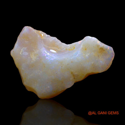 Natural Untreated Fire Opal Loose Gemstone Fancy Rough From Australia 5.00 Cts 21x14x4 mm RD-416