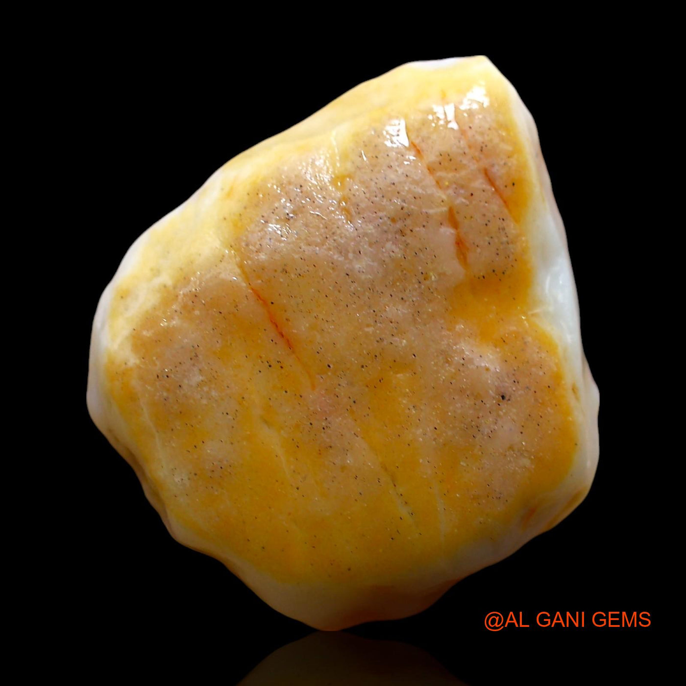 8.00 Cts Natural Australian Fire Opal Fancy Rough Loose Gemstone For Jewelry 19x17x5 mm RD-421