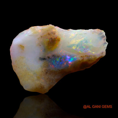 5.00 Cts Natural Australian Fire Opal Fancy Rough Loose Gemstone For Jewelry 19x13x4 mm RD-422
