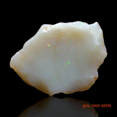 Natural Fire Opal Gemstone 4.00 Cts Loose Fancy Rough From Australia 19x15x2 mm RD-423