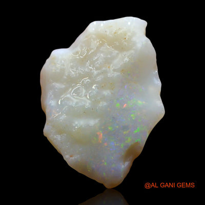 Natural Fire Opal Gemstone 4.00 Cts Loose Fancy Rough From Australia 19x15x2 mm RD-423