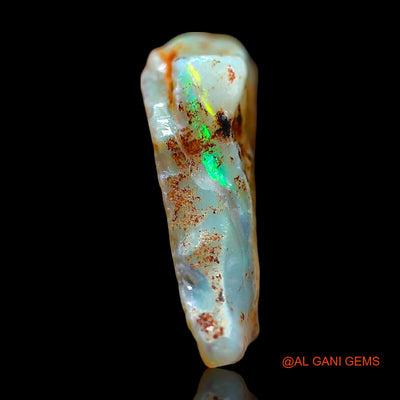 5.00 Cts Natural Australian Fire Opal Loose Gemstone Fancy Rough 21x13x4 mm RD-424
