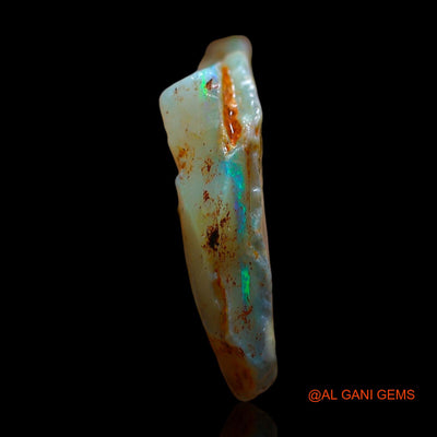5.00 Cts Natural Australian Fire Opal Loose Gemstone Fancy Rough 21x13x4 mm RD-424