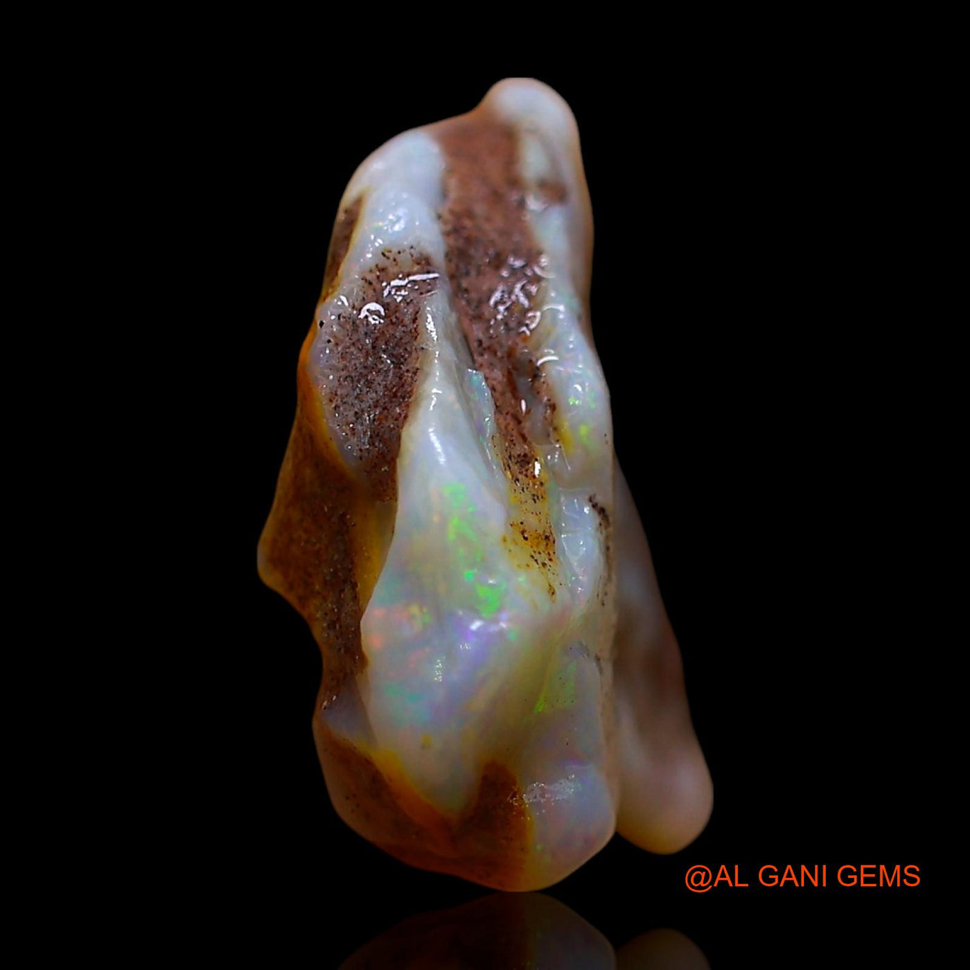 6.00 Cts Unheated Australian Fire Opal Loose Gemstone Fancy Rough Natural 18x15x7 mm RD-425