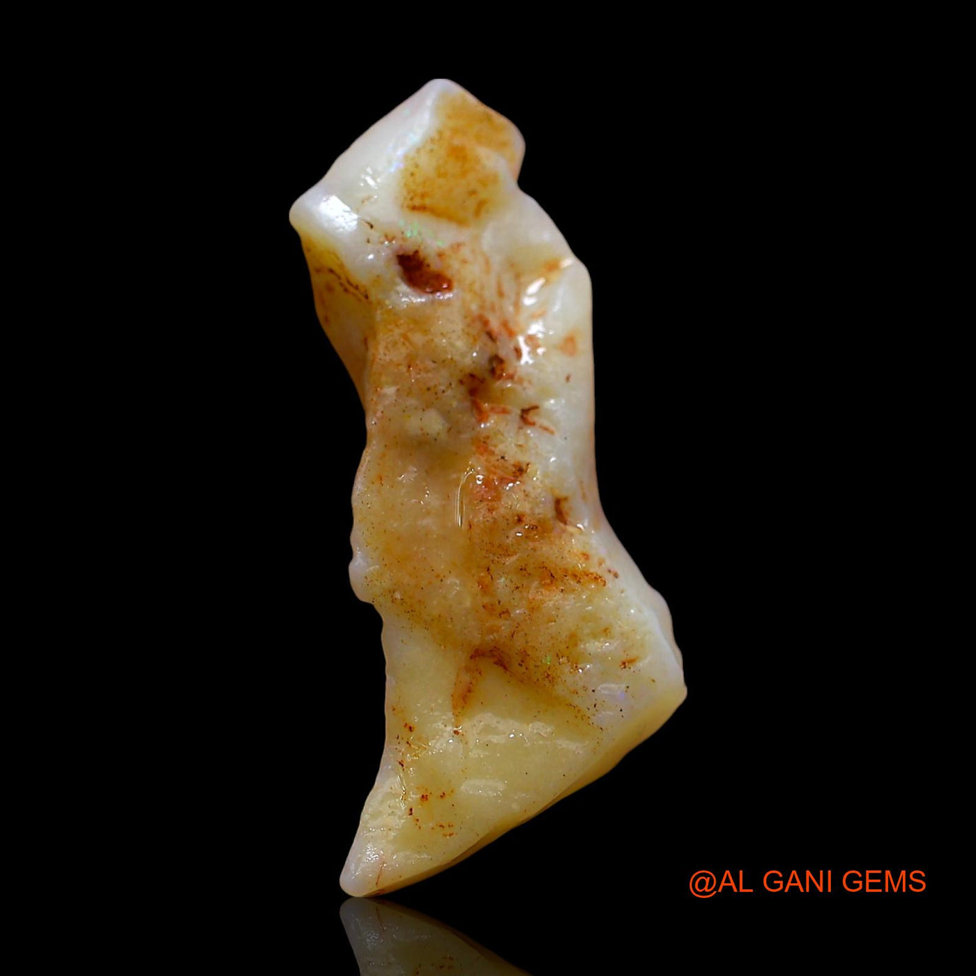 4.00 Cts Unheated Australian Fire Opal Loose Gemstone Fancy Rough Natural 25x10x3 mm RD-426