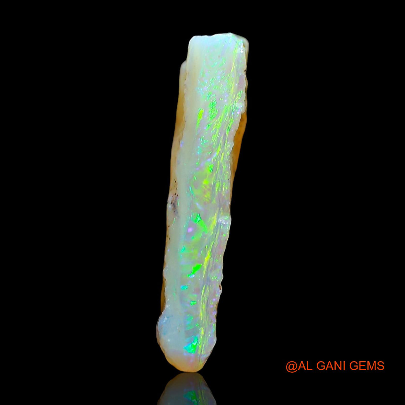 4.00 Cts Natural Australian Fire Opal Loose Gemstone Fancy Rough 21x12x3 mm RD-427