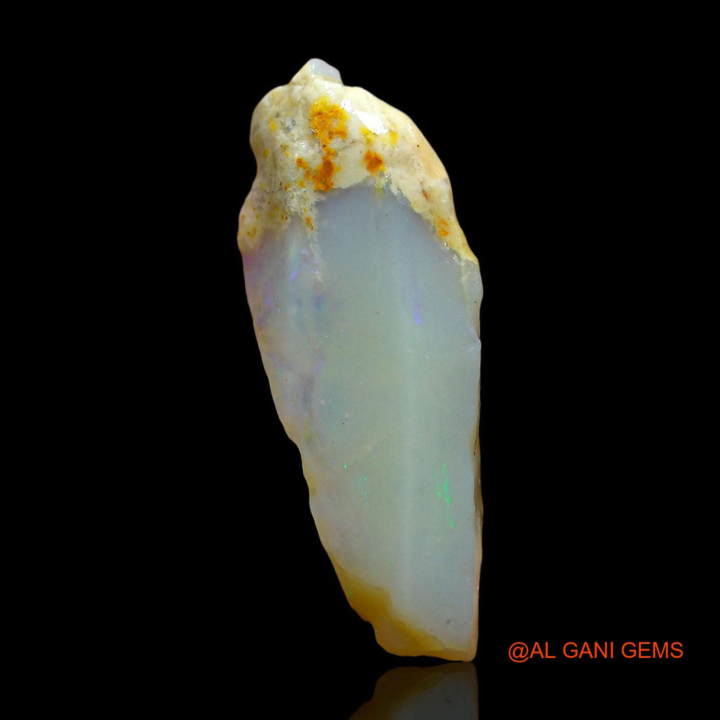 4.00 Cts Unheated Australian Fire Opal Loose Gemstone Fancy Rough Natural 24x9x4 mm RD-428