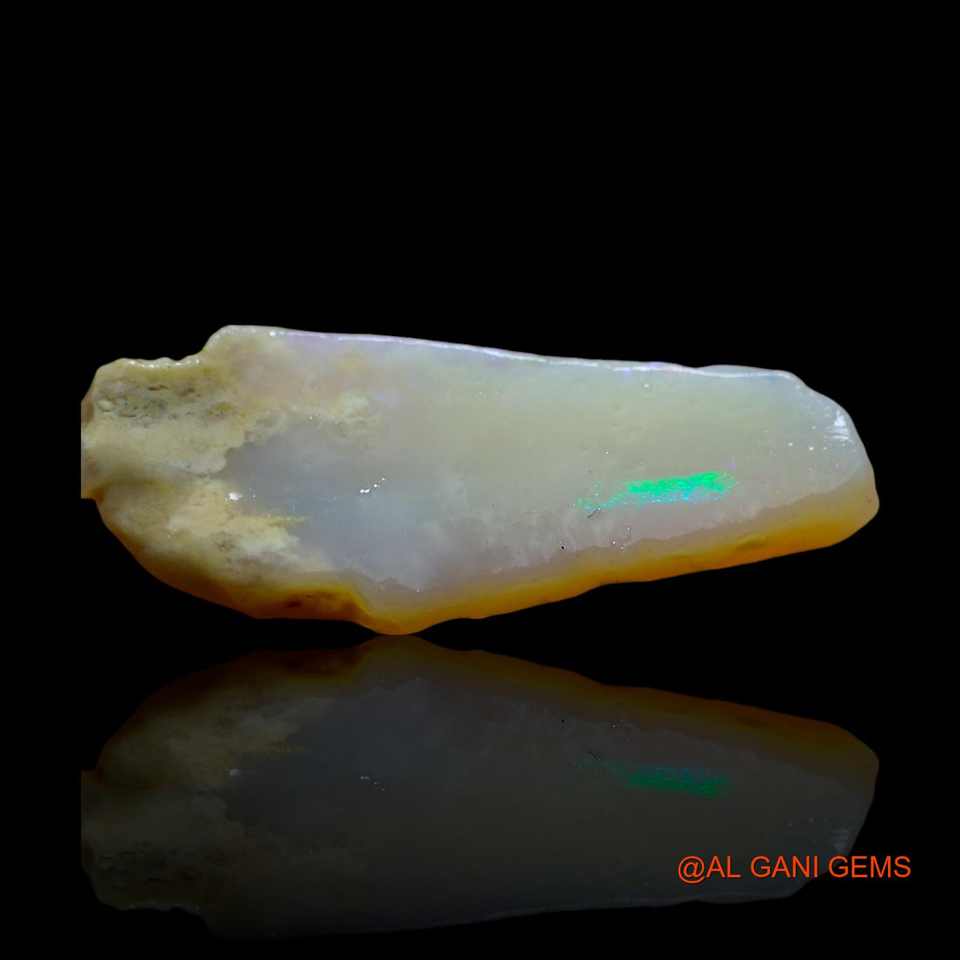 4.00 Cts Unheated Australian Fire Opal Loose Gemstone Fancy Rough Natural 24x9x4 mm RD-428
