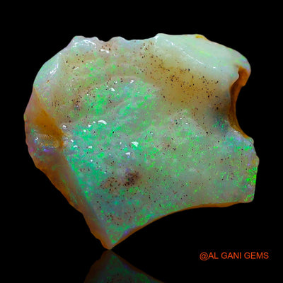 4.00 Cts Natural Australian Fire Opal Loose Gemstone Fancy Rough 17x15x3 mm RD-429