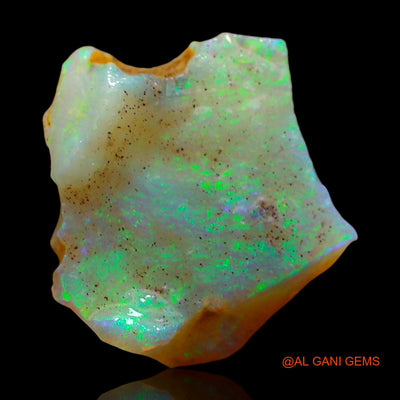 4.00 Cts Natural Australian Fire Opal Loose Gemstone Fancy Rough 17x15x3 mm RD-429