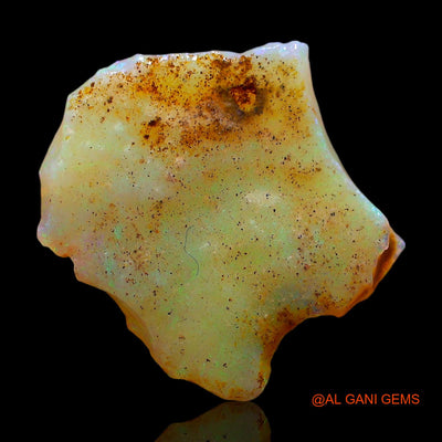 4.00 Cts Natural Australian Fire Opal Loose Gemstone Fancy Rough 17x15x3 mm RD-429