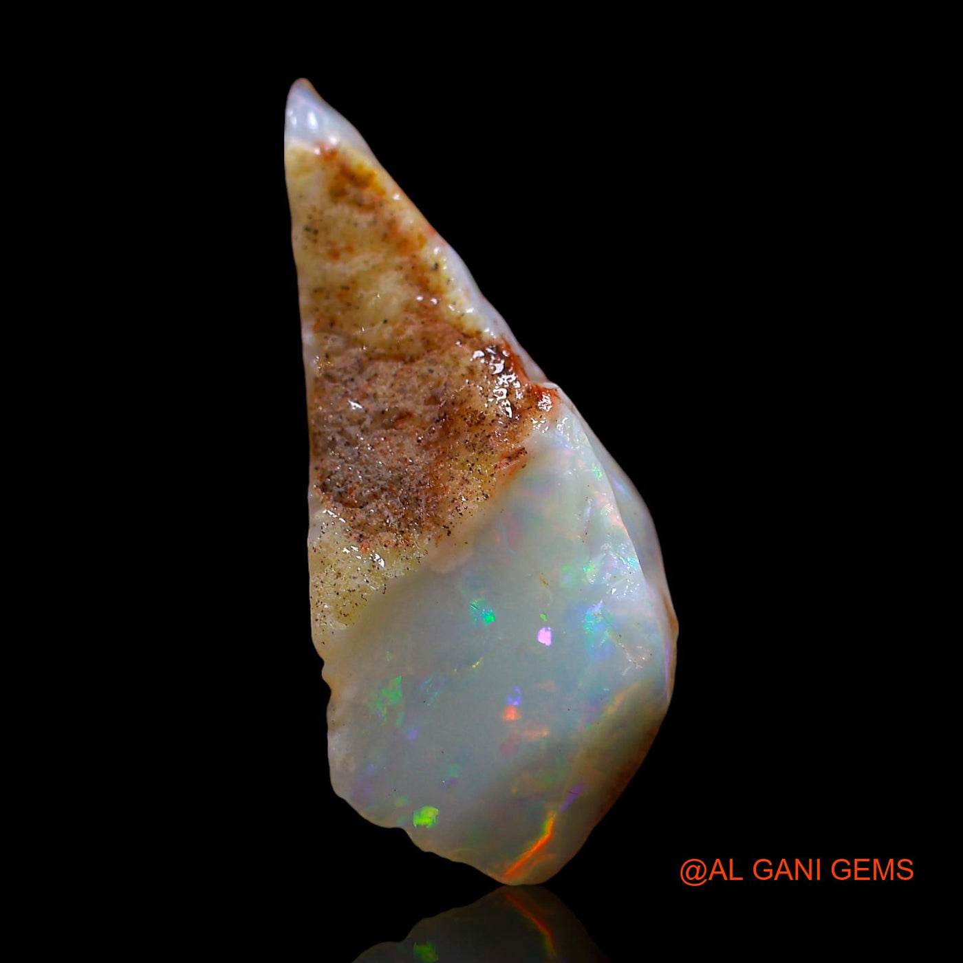 5.00 Cts Unheated Australian Fire Opal Loose Gemstone Fancy Rough Natural 22x9x7 mm RD-432