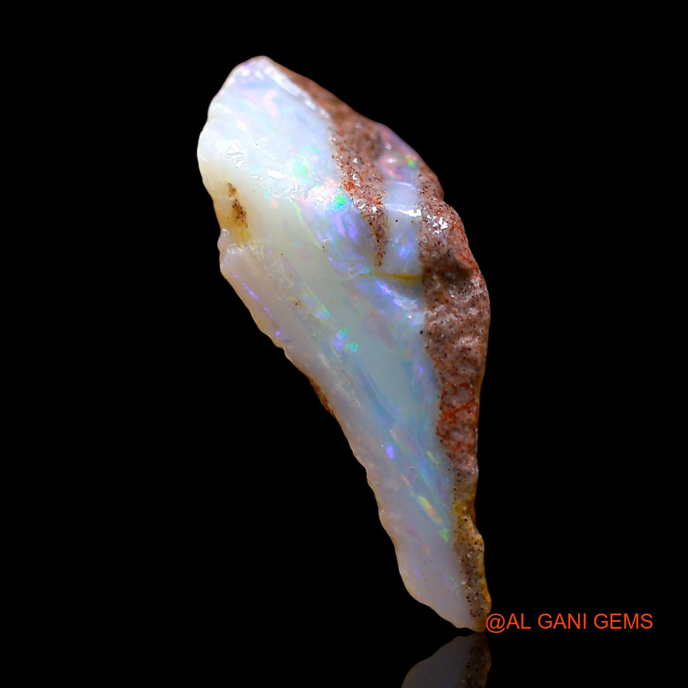 5.00 Cts Unheated Australian Fire Opal Loose Gemstone Fancy Rough Natural 22x9x7 mm RD-432