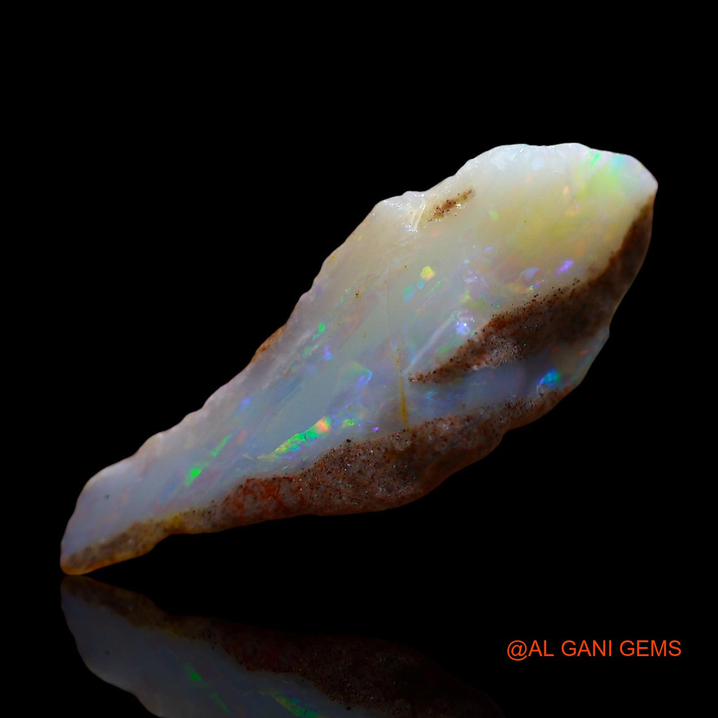 5.00 Cts Unheated Australian Fire Opal Loose Gemstone Fancy Rough Natural 22x9x7 mm RD-432