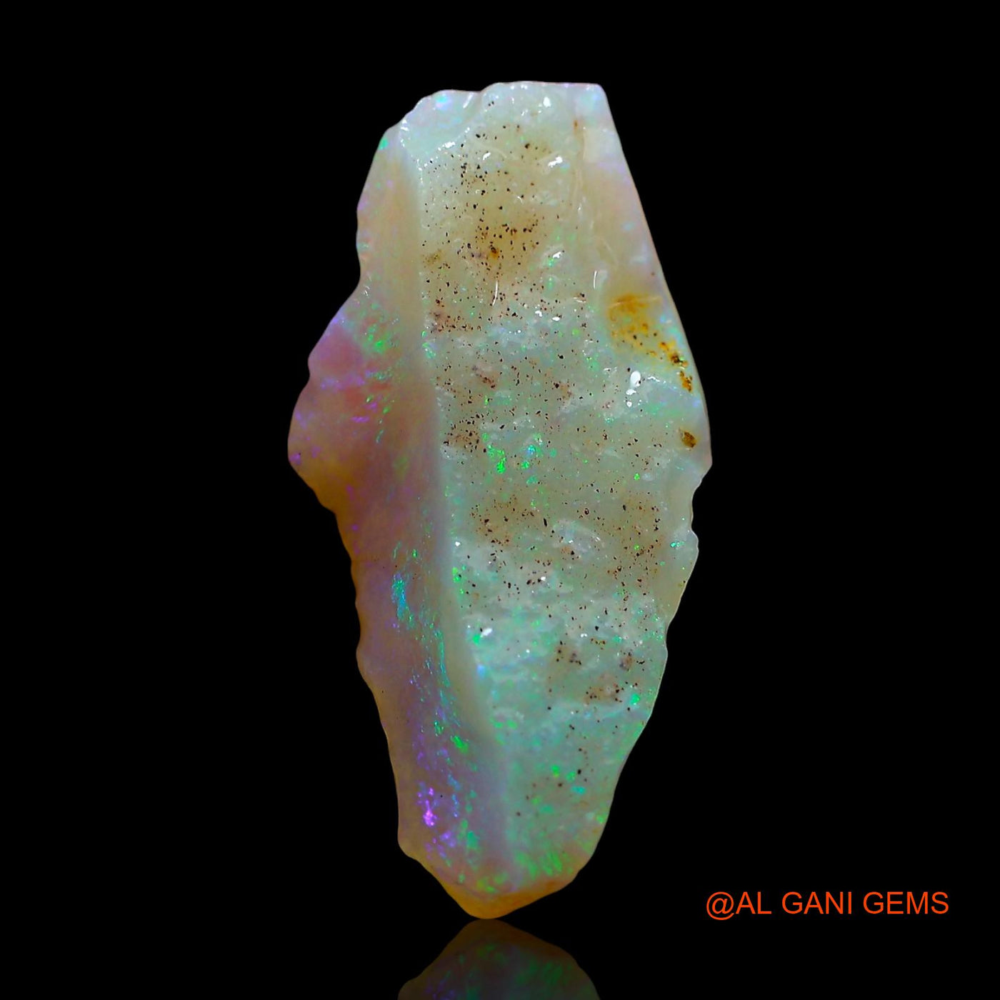 5.00 Cts Unheated Australian Fire Opal Loose Gemstone Fancy Rough Natural 21x10x4 mm RD-433